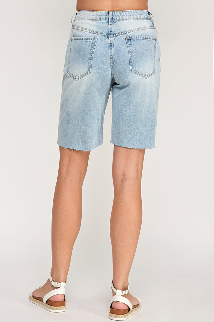 Floral Inner Pocket Long Shorts - MUTCCI