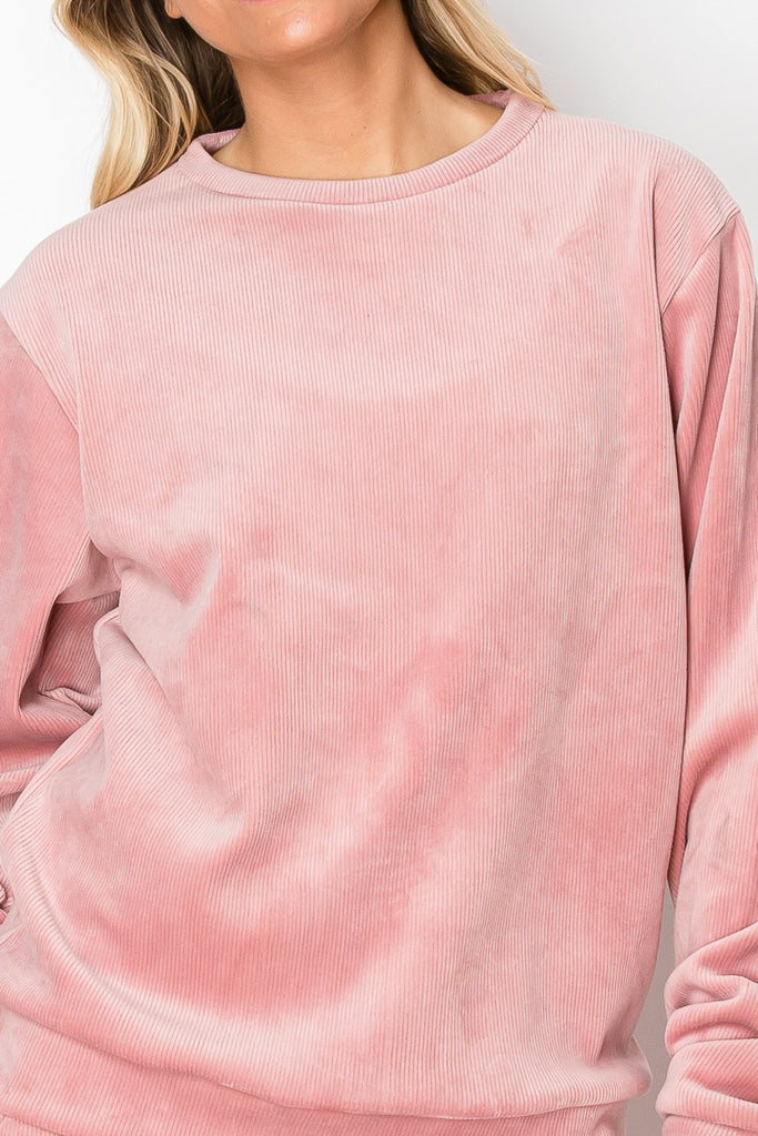 Super Soft Velour Sweatshirt - MUTCCI