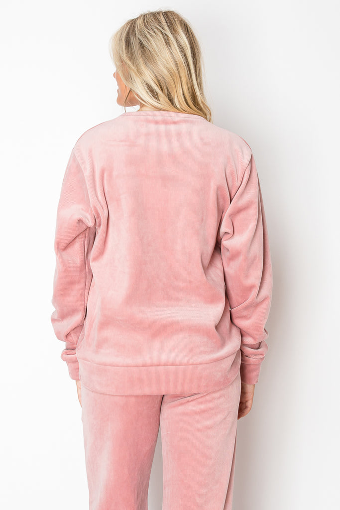 Super Soft Velour Sweatshirt - MUTCCI