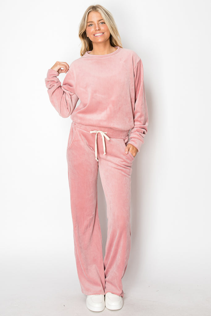 Supersoft Velour Pants - MUTCCI