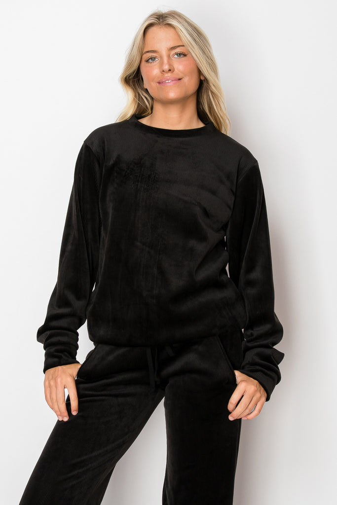 Super Soft Velour Sweatshirt - MUTCCI