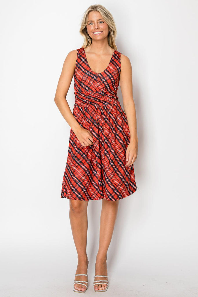 Ruched Waist Dress - MUTCCI