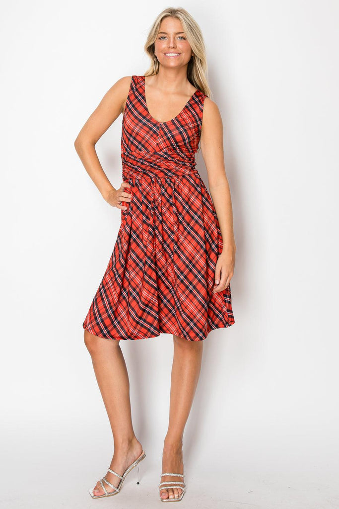 Ruched Waist Dress - MUTCCI