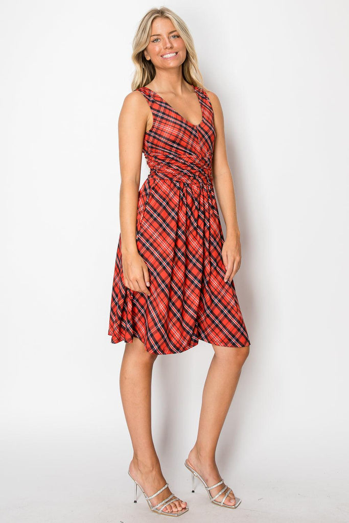 Ruched Waist Dress - MUTCCI