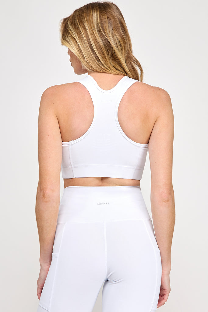 Racerback Sports Bra-Dark Purple - MUTCCI