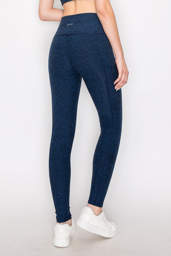 Soft Spacedye Pocket Ankle Leggings - MUTCCI