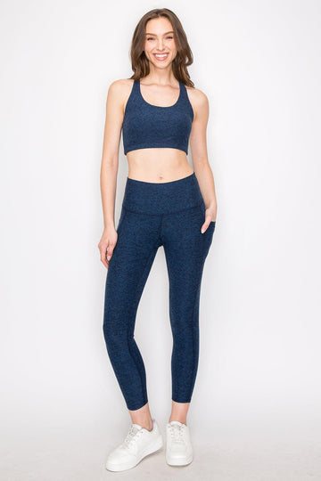 Soft Spacedye Pocket 7/8 Leggings - MUTCCI