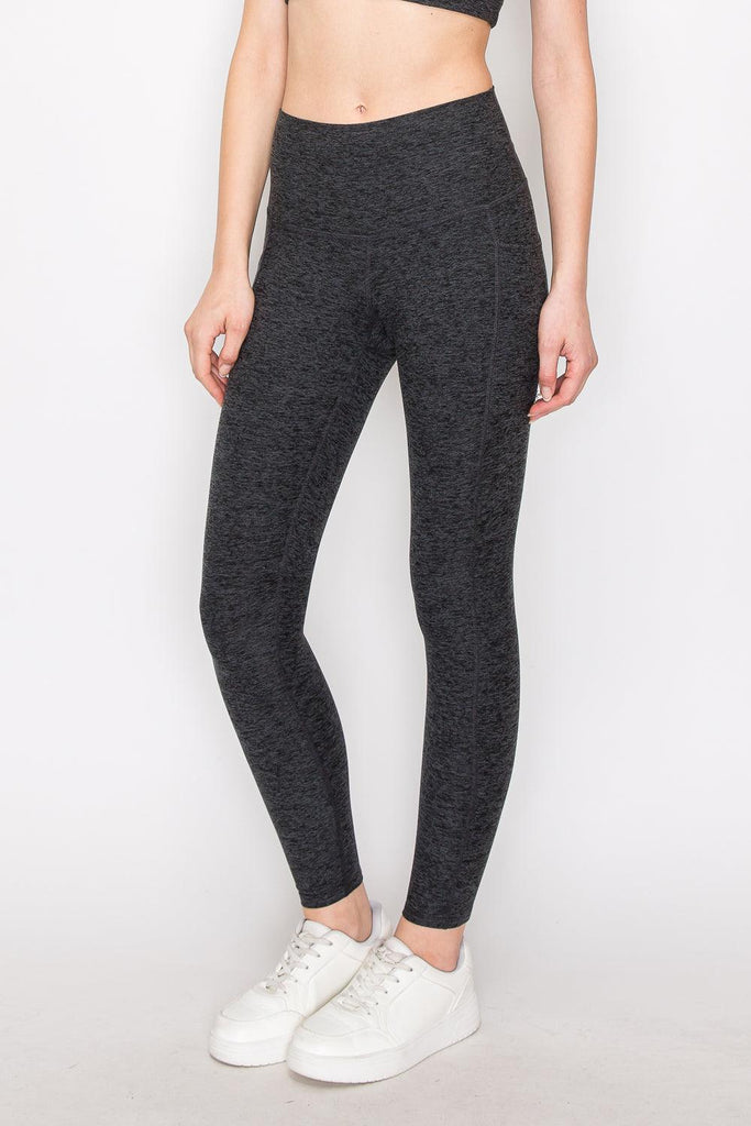 Soft Spacedye Pocket 7/8 Leggings - MUTCCI