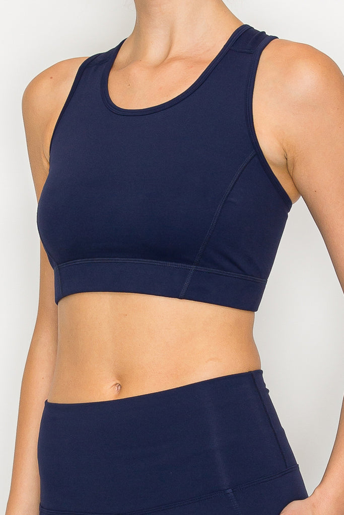 Front Closure Sports Bra-Black - MUTCCI