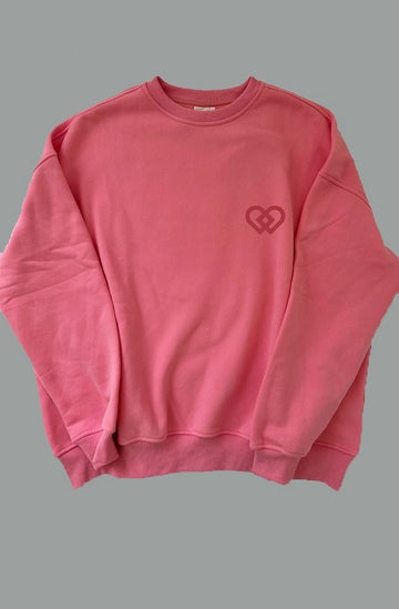 Heart Embroidered Sweatshirt - MUTCCI