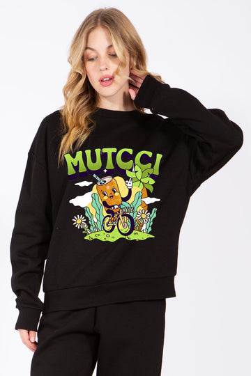 Crew Neck Sweatshirt - MUTCCI