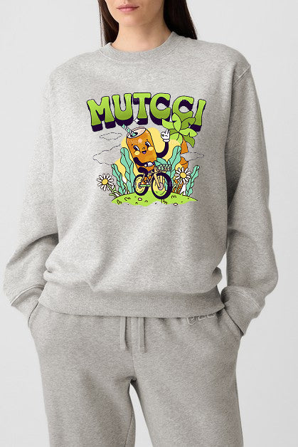 Crew Neck Sweatshirt - MUTCCI