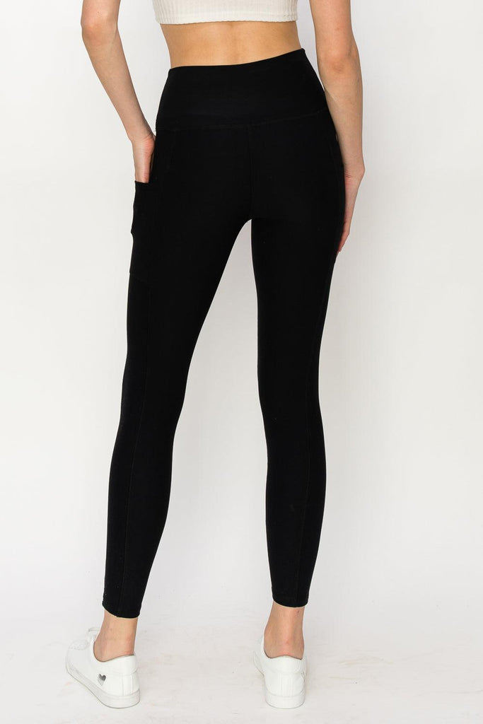 Powerhold Pocket 7/8 Leggings-Black - MUTCCI